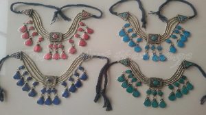 Afghan Tribal Chokers And Necklaces